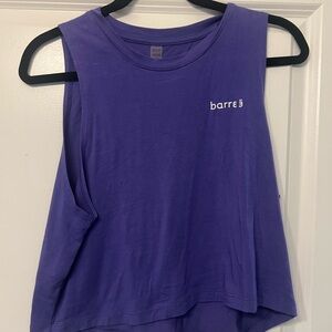 Beyond Yoga Vibrant Purple Muscle Tee
